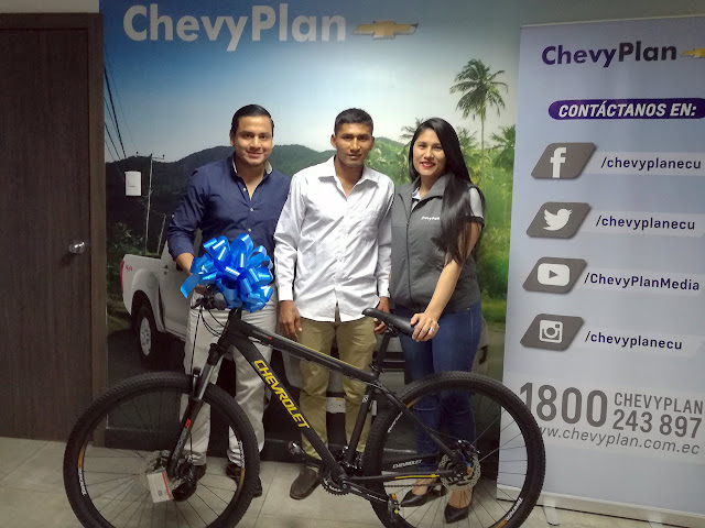 ChevyPlan premió a sus planificadores con una Chevrolet Bike