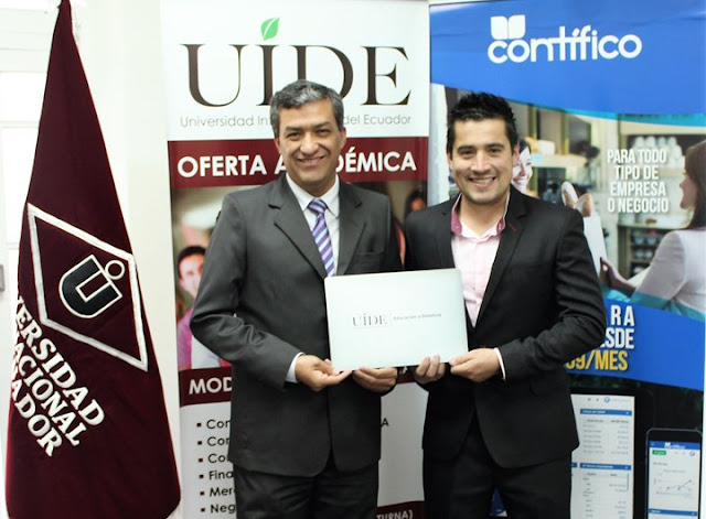 Contífico aporta con el desarrollo profesional de los estudiantes de la UIDE