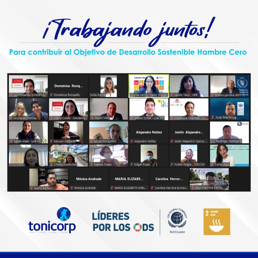 Tonicorp continúa trabajando por la disminución de la brecha del hambre y la desnutrición en el Ecuador