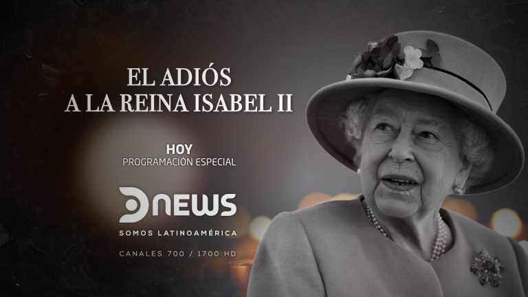 DNews: la única señal de noticias de Latinoamérica en cubrir en vivo las ceremonias por la muerte de Isabel II