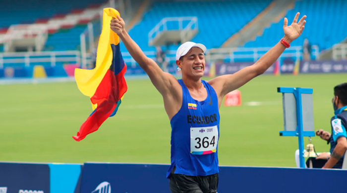 David Hurtado representará a Ecuador en la marcha atlética en Rio Maior, Portugal